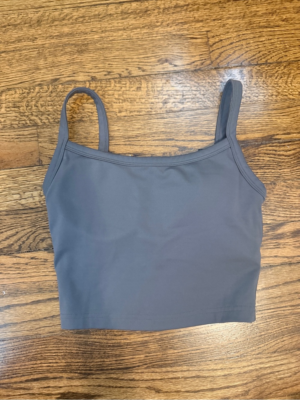 Form by Sami Clarke Gray Cropped Tank